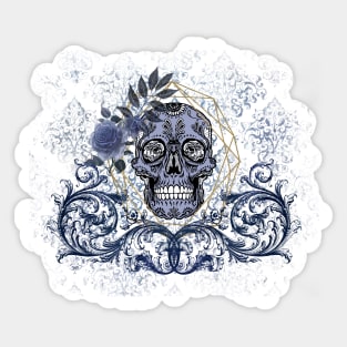 Navy Blue Creation Sticker